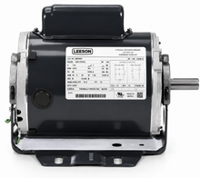 Load image into Gallery viewer, Leeson Belted Fan Motors (HVAC/R) C216 - 1/3 HP - 115/208-230 V - 1725 RPM - Single phase