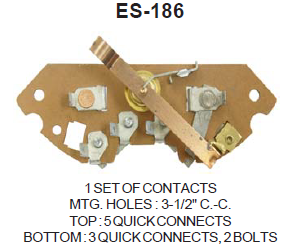 STATIONARY SWITCH EMERSON ES-186