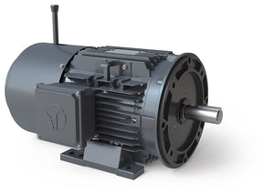BMG0012F-TC BRAKE MOTORS 1.50 HP, 3600 RPM, 3 Phase, 575V, 143TC Rigid/C-Flange, TEFC