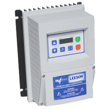 Load image into Gallery viewer, 1HP LEESON SM4 VECTOR NEMA4 VFD 115/230V 1PH INPUT 174653.00