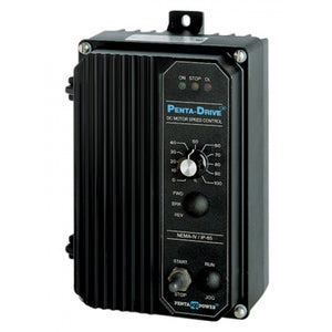 KB Electronics, 9338, KBPC-240D (Black), 0-90/0-180VDC, 1HP/2HP, Nema 4X, DC Drive